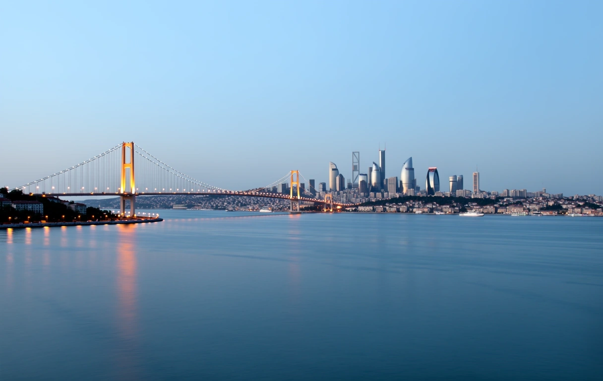 The Bosphorus Strait in Istanbul