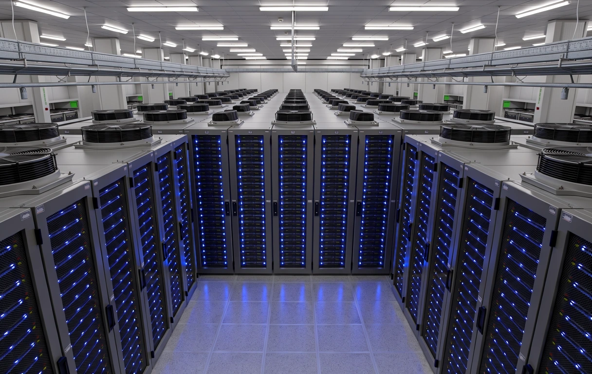 Global data infrastructure background